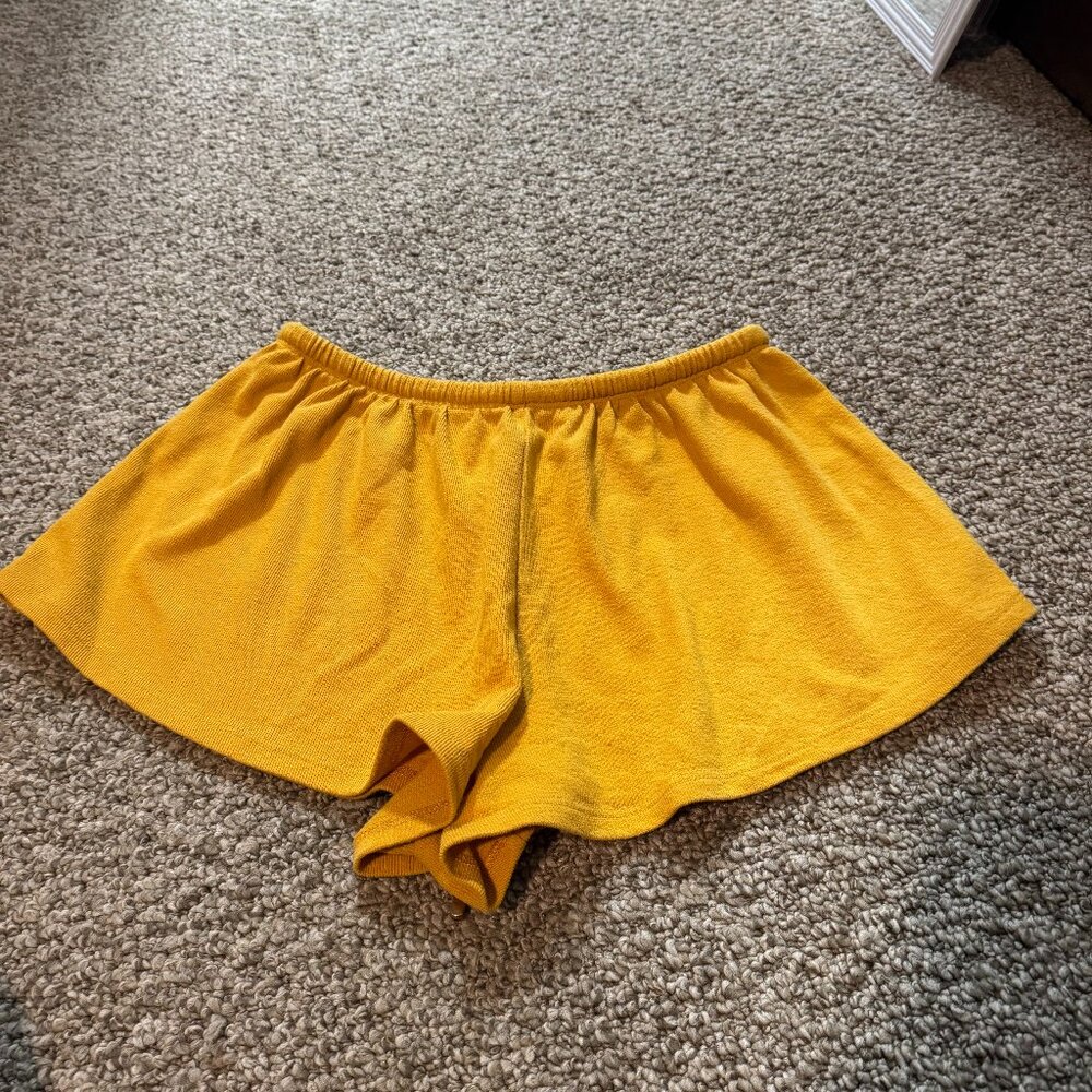 Orange Sleepwear Shorts